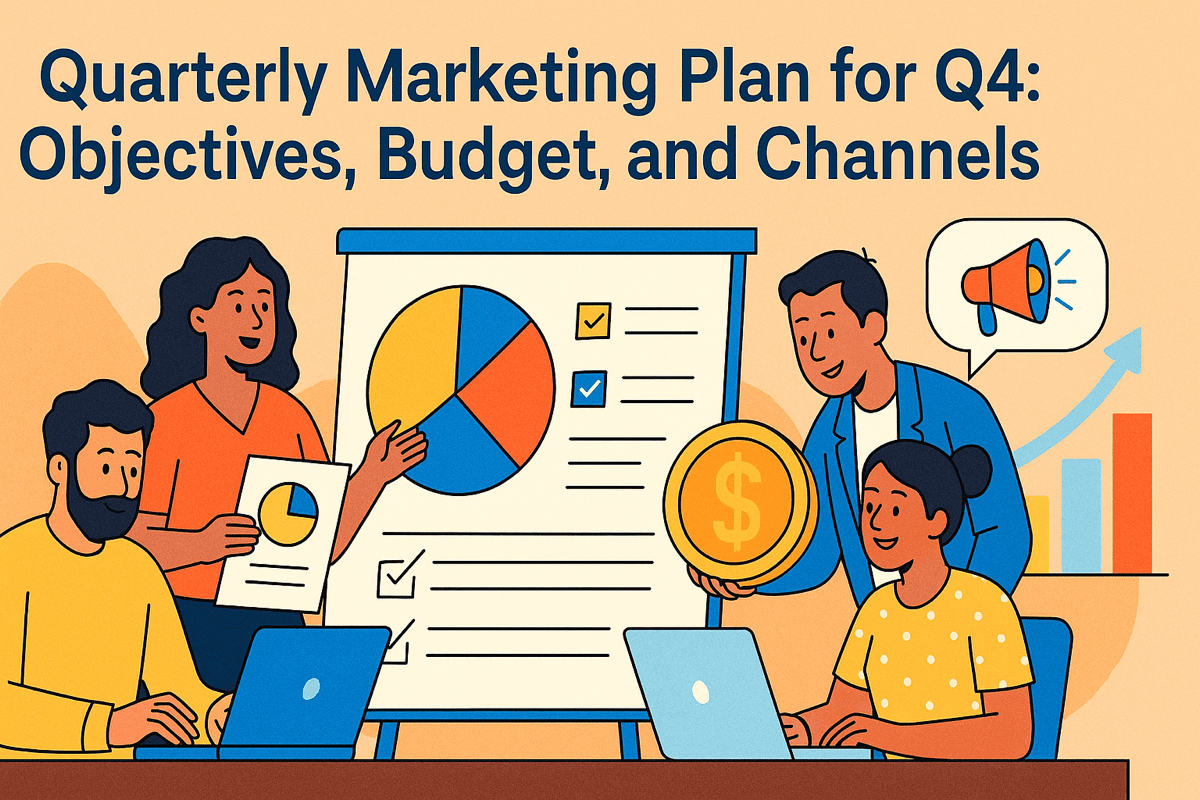 QUARTERLY MARKETING PLAN FOR Q4: OBJECTIVES, BUDGET, AND CHANNELS